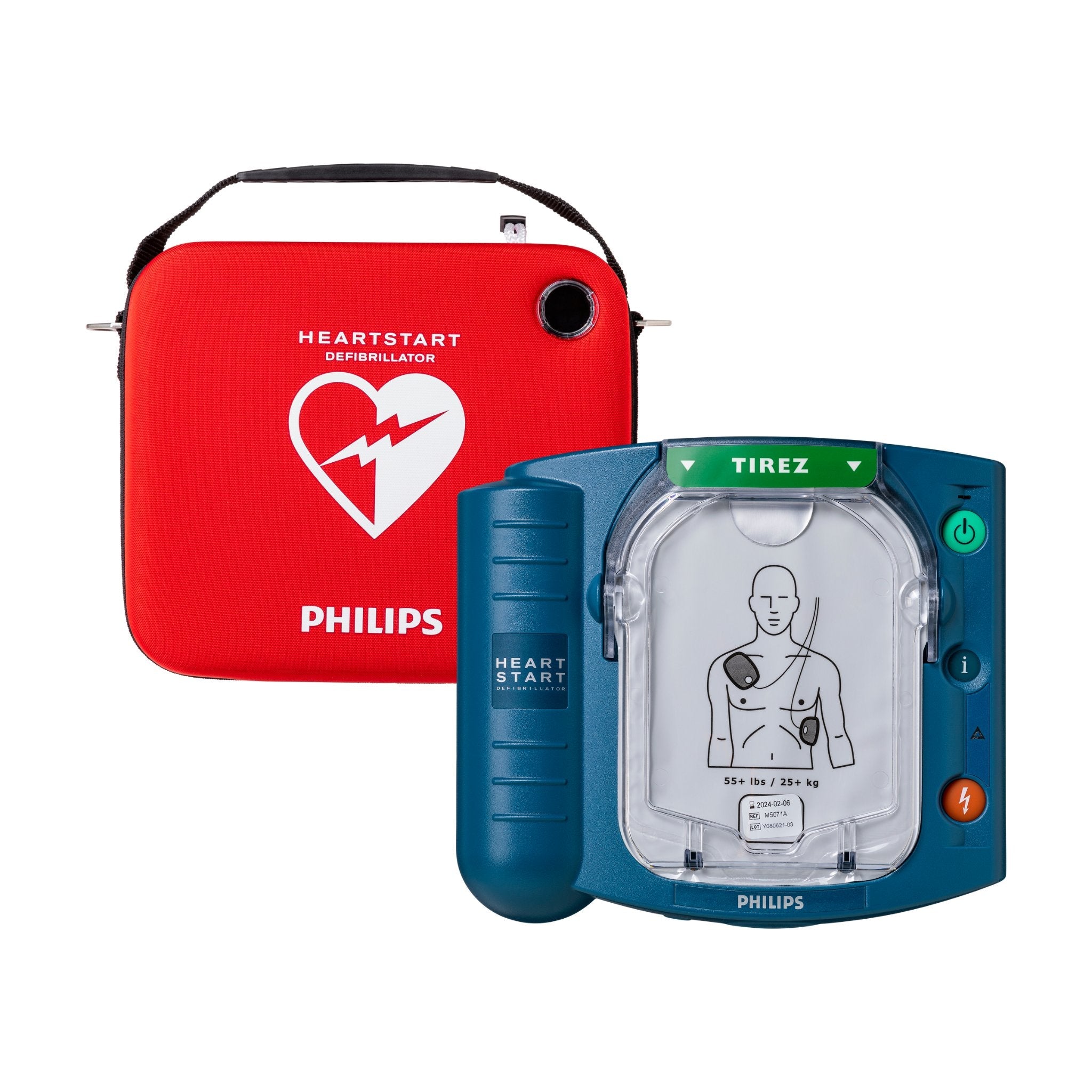 Pack complet défibrillateur Philips HS1 avec housse de transport