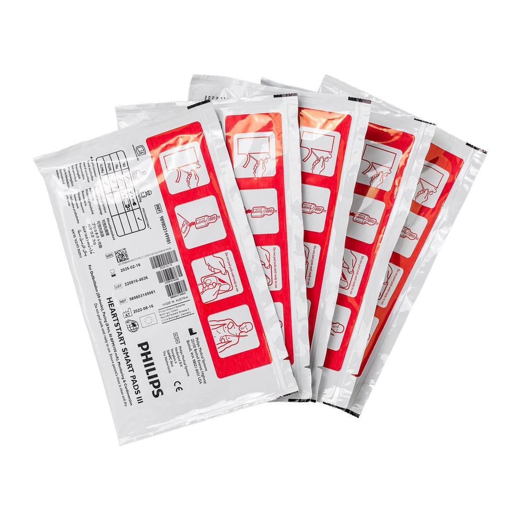 Pack de 5 électrodes FR3 Philips